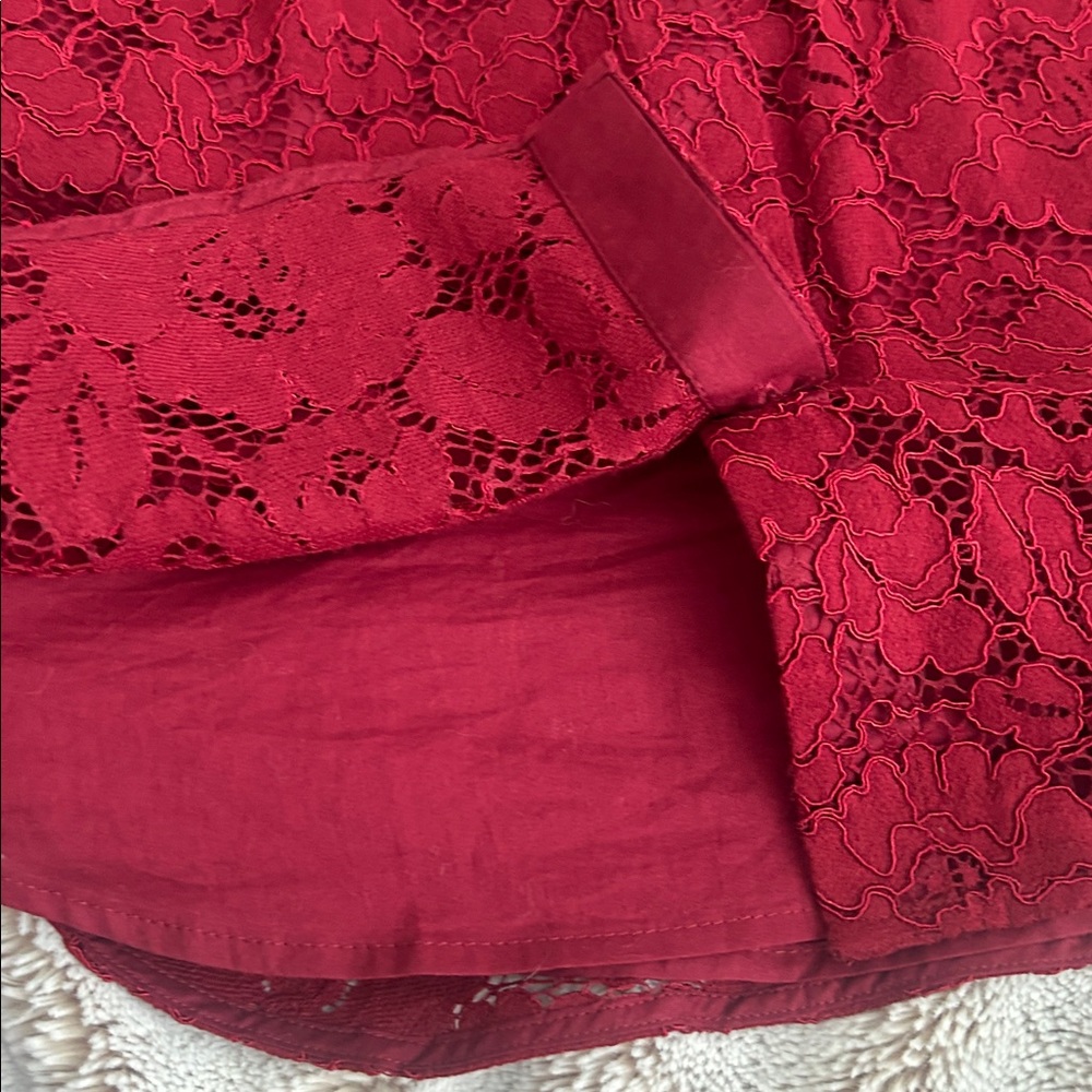 NWT Ann Taylor lace shirt with cami - Picture 10 of 12